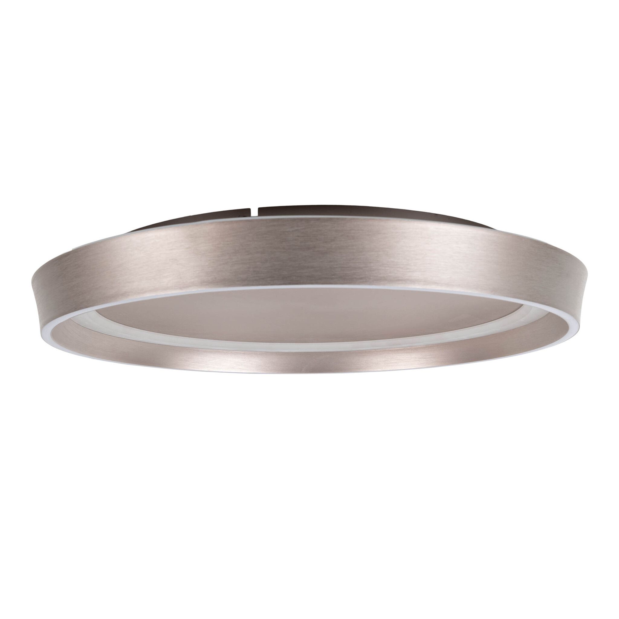 LED-CCT Deckenleuchte  LEVIAN  : 49cm champagne - IP20, LED-Modul, Nickelmatt