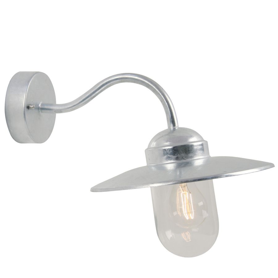 Luxembourg, Wandleuchte, Verzinkt - E27, max.60W, IP54