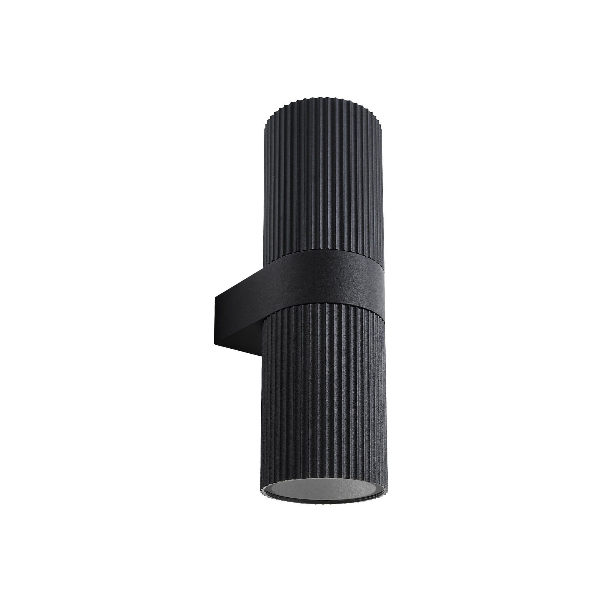 Wandleuchte Kyklop Ripple Maxi  Schwarz - 15W, E27, IP54