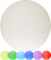 Outdoor Decoration Twilights - Weiss, 38 x 40 cm, wiederaufladbar, inkl. Fernbedienung