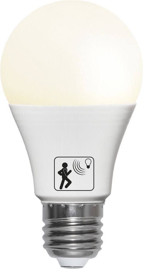 LED Leuchtmittel E27 A60 Sensor opaque - E27, 470Lm, 2700K, 4.8W, 230V