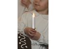 Dienerschaftskerze Santa Lucia - IP20, Warmweiss, Gold