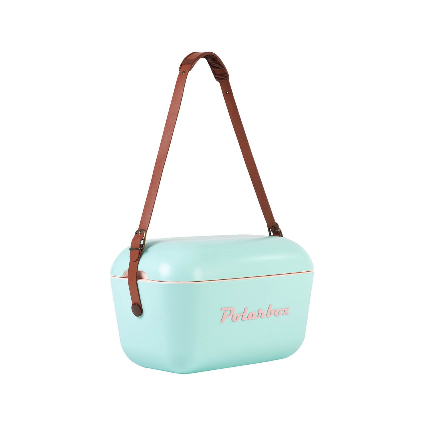 Polarbox Retro Cooler cyan 12l - Kühlbox, 12l, Vintage Design