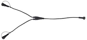 Splitter System Decor Decor - Schwarz, mit 2 Schraubverbindungen
