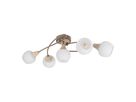 5er Deckenleuchte  MONACO  L: 62,5cm beige - IP20, E14, Beige