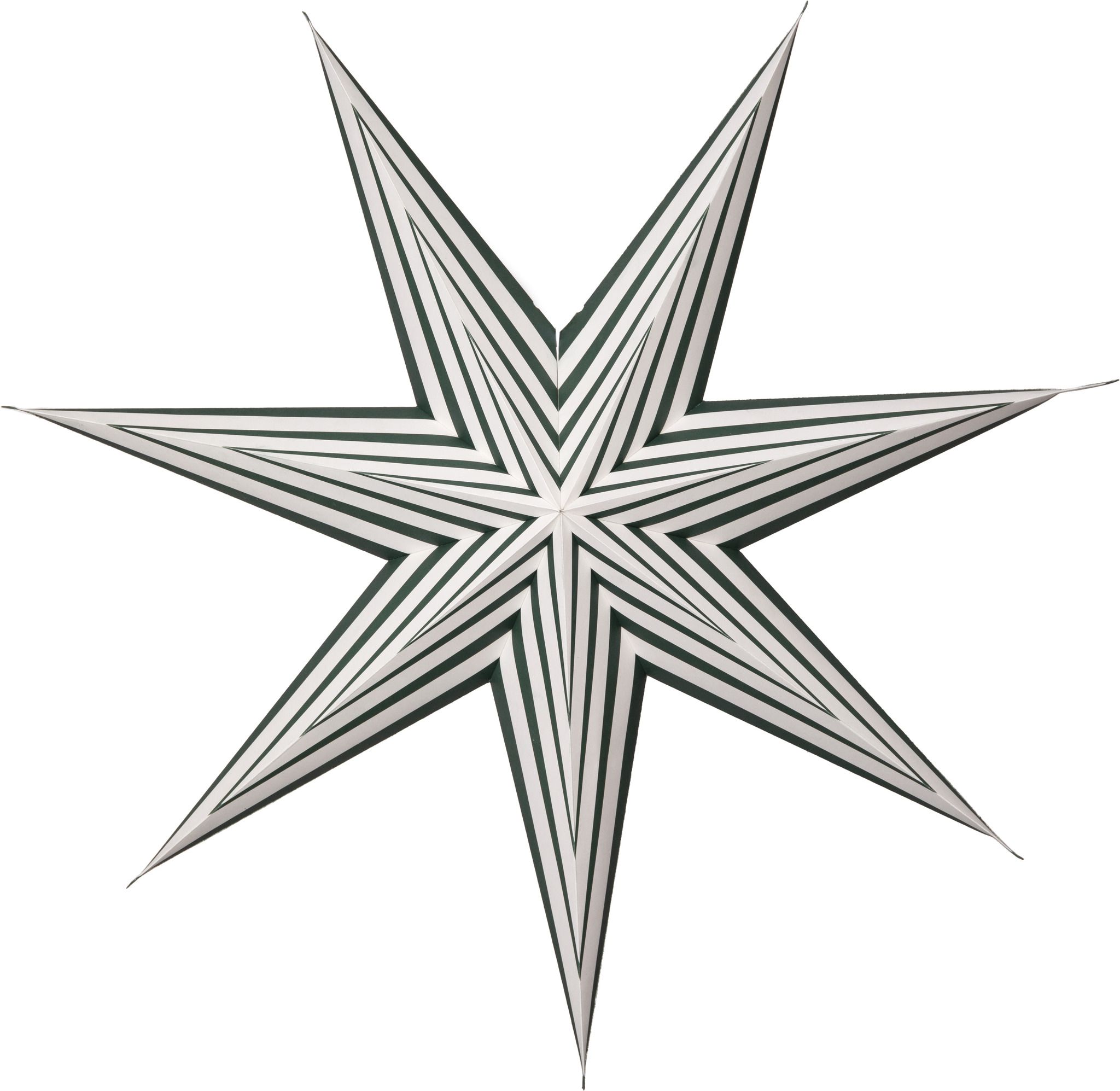 Paper Star Stripe - Indoor, , Weiss
