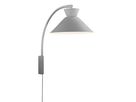 Dial , Wandleuchte, Grau - E27, IP20, max.40W