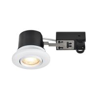 Einbaudownlight UMBERTO - GU10 (exkl.), max. 7.5W, IP44, weiss, optional (Leuchtmittel), D=79mm, B=96mm, H=66mm, BL=76mm