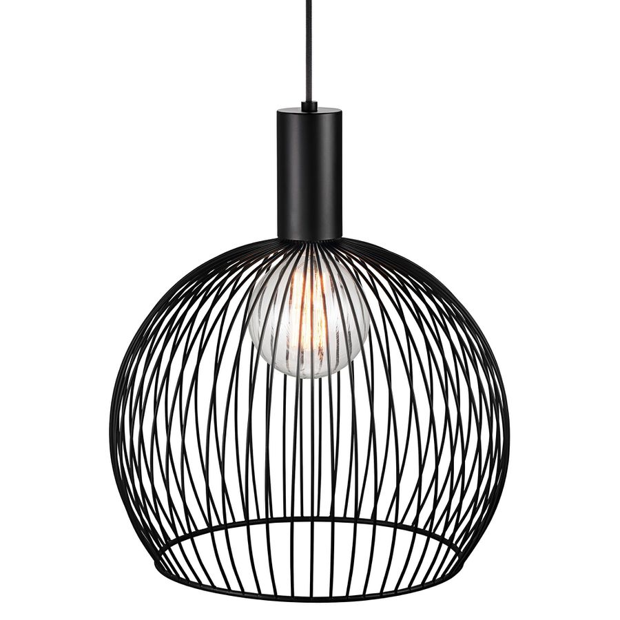 Aver 40, Pendelleuchte, Schwarz - E27, max. 60W, IP20