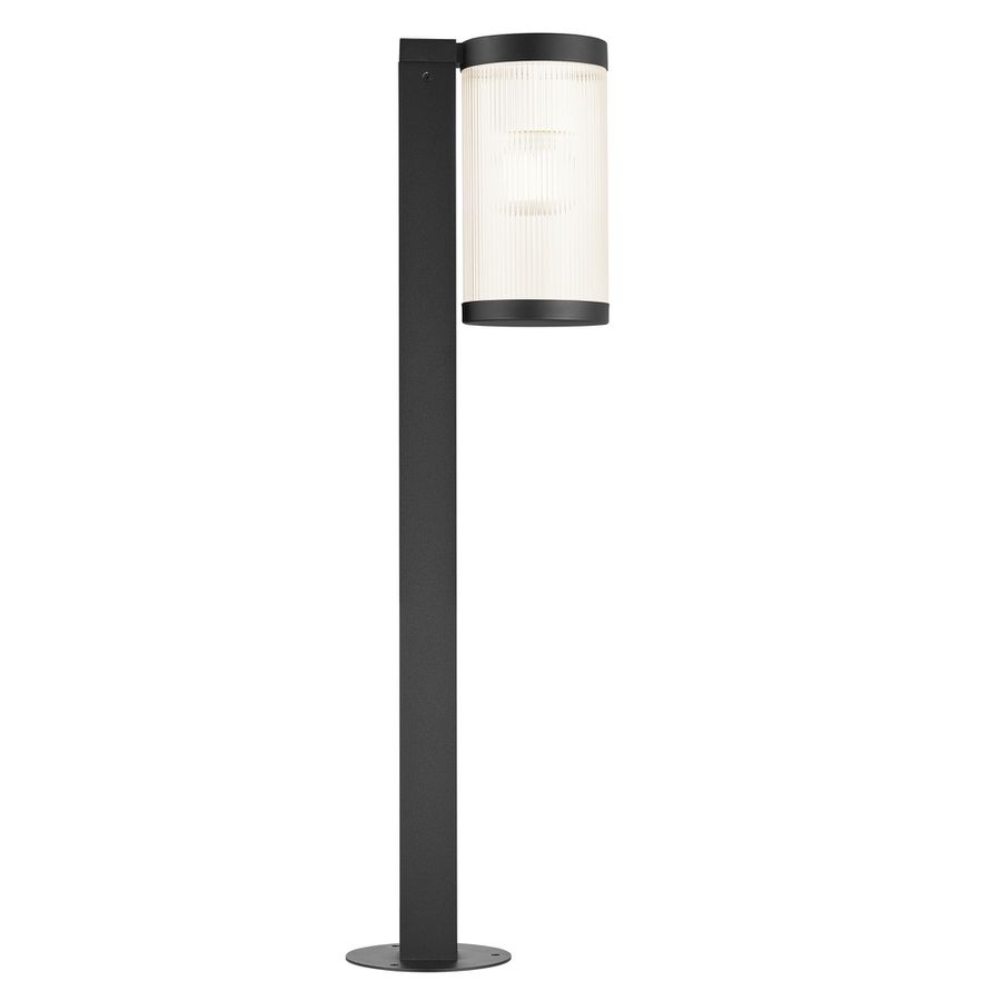 Wegleuchte COUPAR - 1xE27 (exklusiv), max.25W, IP54, schwarz, dimmbar (optional Leuchtmittel), D=145mm, H=800mm