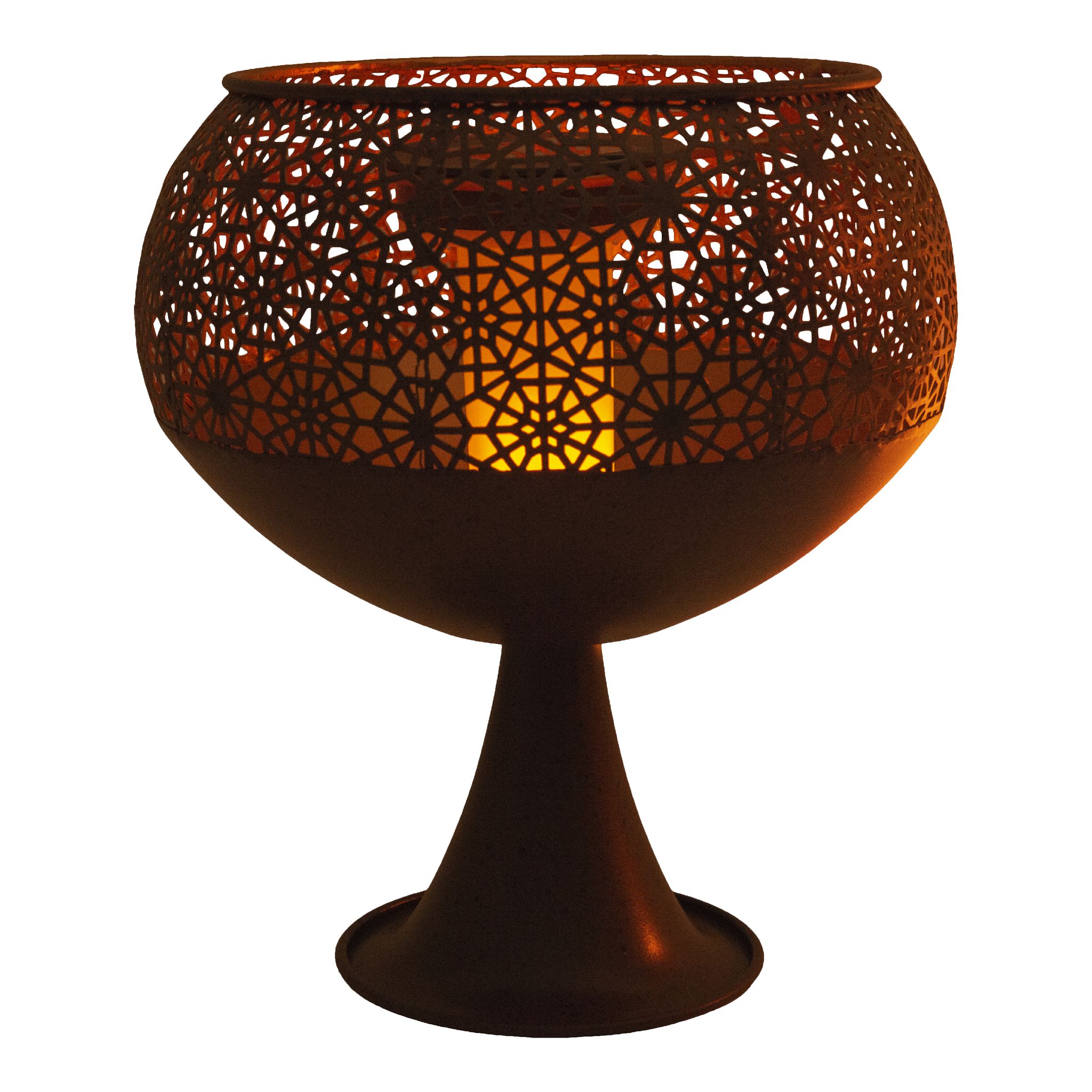 LED Deko-Solarleuchte mit Standfuß h: 25cm Flammeneffekt - LED Deko-Solarleuchte mit Standfuß h: 25cm Flammeneffekt