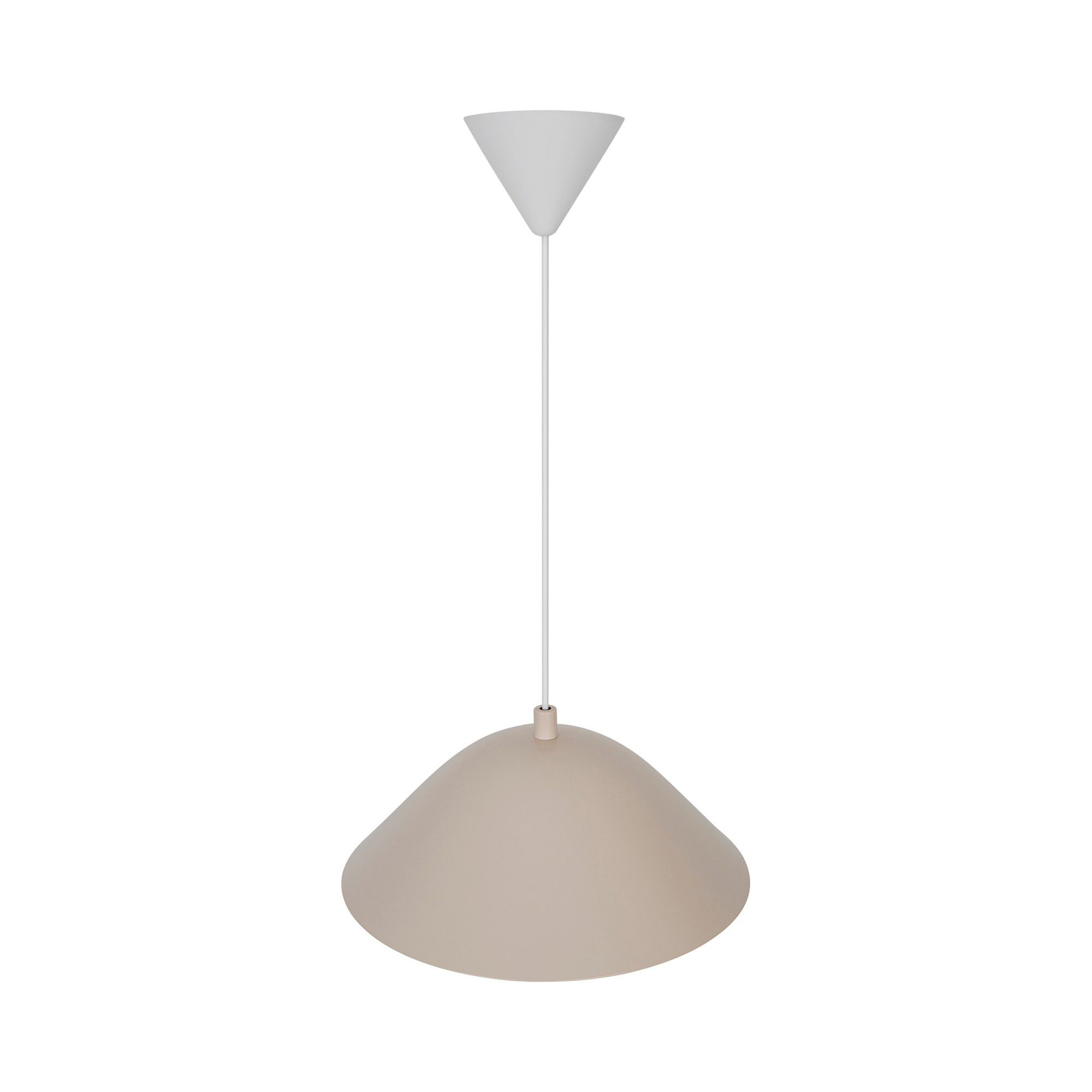 Pendelleuchte FREYA 35 - E27, max.40W, IP20, beige, dim. optional, exkl. Leuchtmittel, L=350mm, B=350mm, H=170mm, PL=2000mm