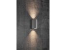 Canto maxi 2, Wandleuchte, Grau - GU10, max. 2x28W, IP44