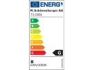 Lampada da incasso a LED a parete DIAVEL - 7.5W, 330lm, 2700K, IP67, schwarz/edelstahl, nicht dimmbar
