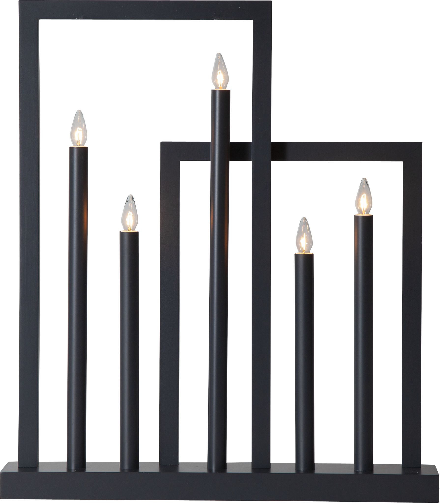 Kerzenständer Frame - IP20, Neutralweiss, 5 LED's