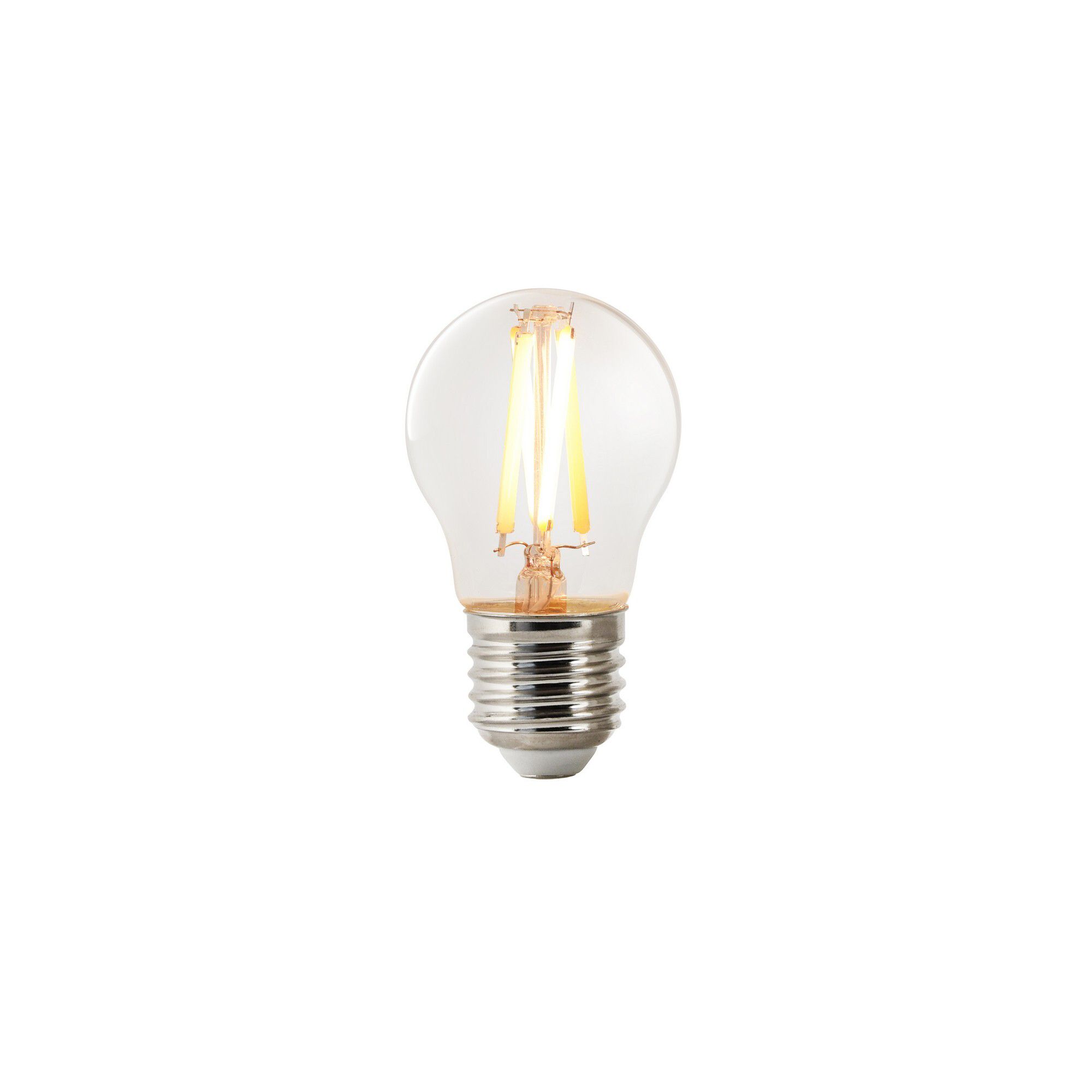 LED-Leuchtmittel Smart, E27, G45, Fil., Kl. - 4.7W ,2200-6500K, IP20