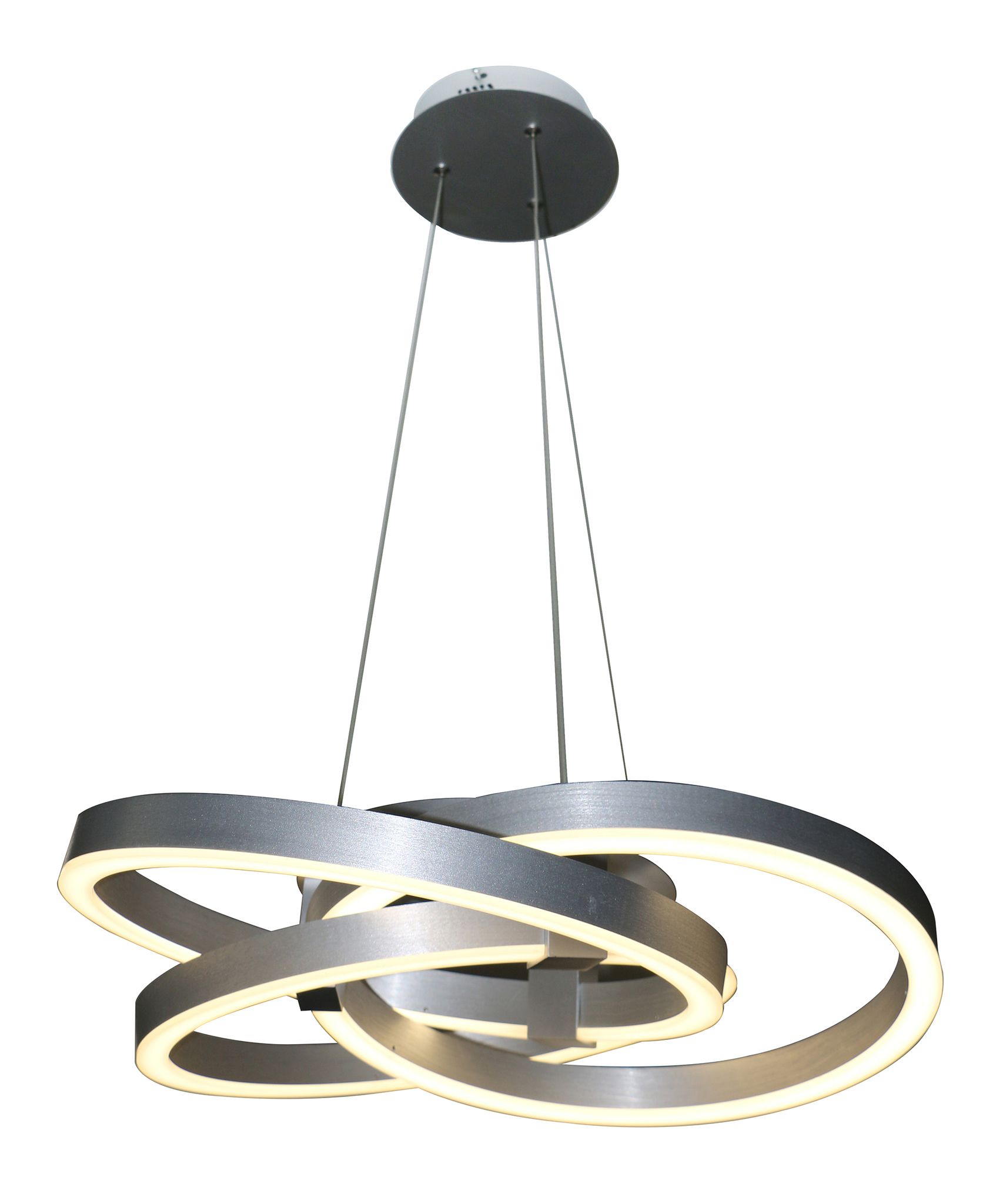 Smart Home LED Pendelleuchte Divora d: 58cm - LED fest verbaut, 2700-6500K, warm-kaltweiss