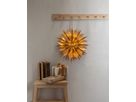 Papierstern Flinga - IP20, Gold, Warmweiss