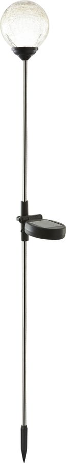 Bâton de jardin solaire Roma - Rostfreier Stahl, Lichtfarbe Warmweiss