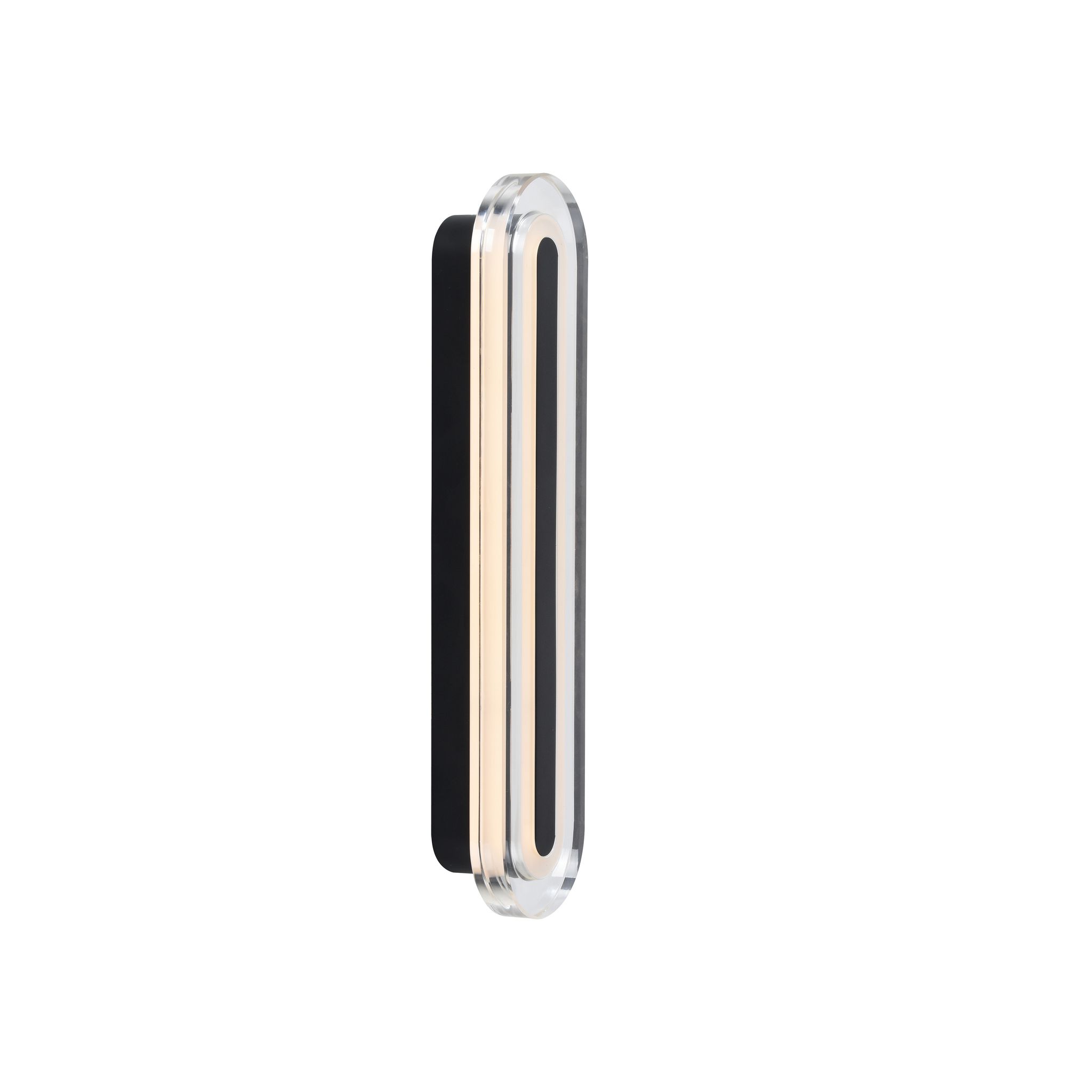 Wandleuchte Cavara  Schwarz - 11W, LED-Modul, IP44