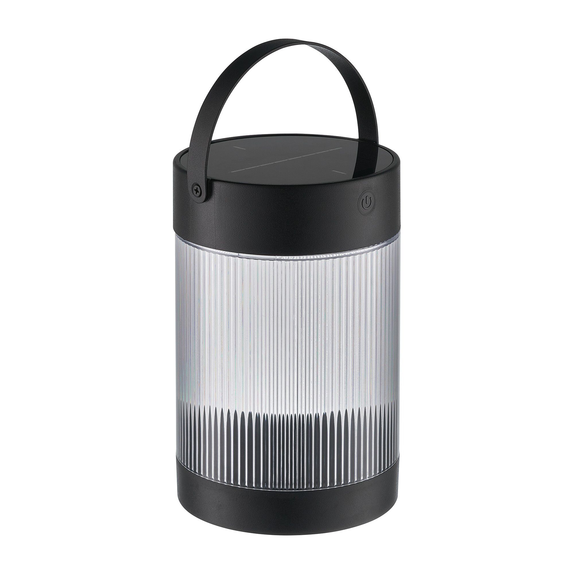 Coupar, Solar-Tischleuchte, Schwarz - LED-Modul 3.2W, IP44, schwarz