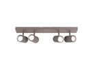 4er Spot-/Deckenleuchte  TINNIS  L: 56cm sand - IP20, GU10, Beige
