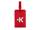 Gepäckanhänger, rot - Luggage Tag, red