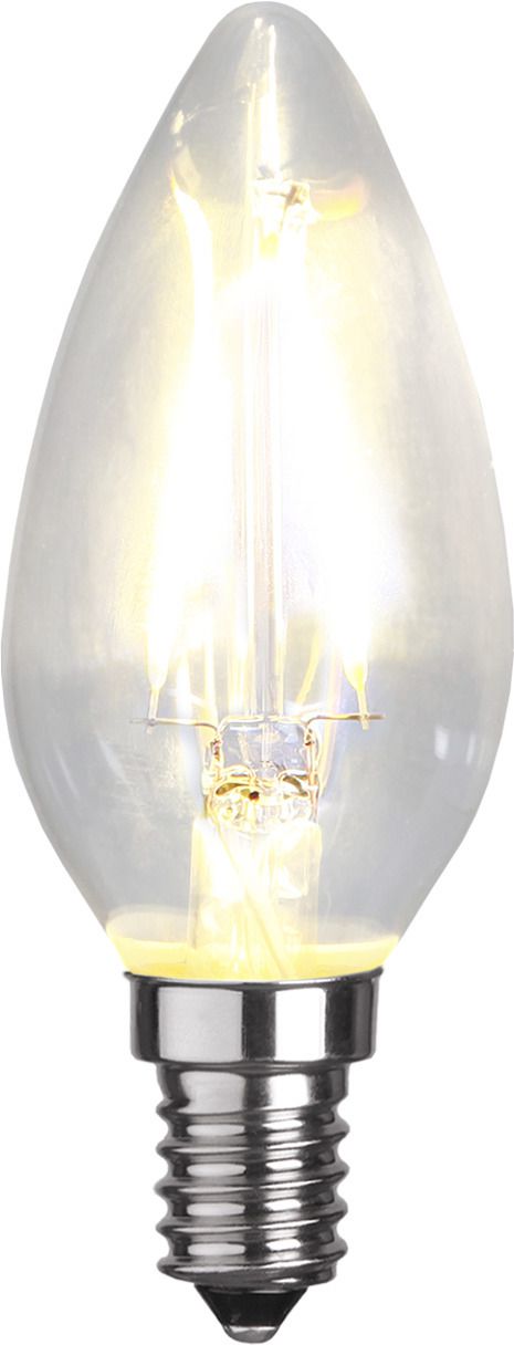 LED Leuchtmittel E14 C35 Clear - E14, 150Lm, 2700K, 1.5W, 230V