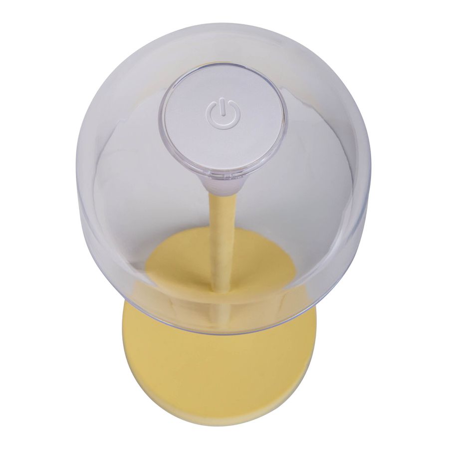 Akku- Tischleuchte GOMBA gelb 2er Set - LED-Modul, 1W, IP54