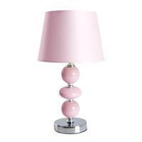 Keramik Tischleuchte Araga h: 36cm rosa - E14, 40W, IP20