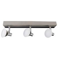3er LED-Deckenspot Jericho l:46cm - LED fest verbaut, 3000K, warmweiss