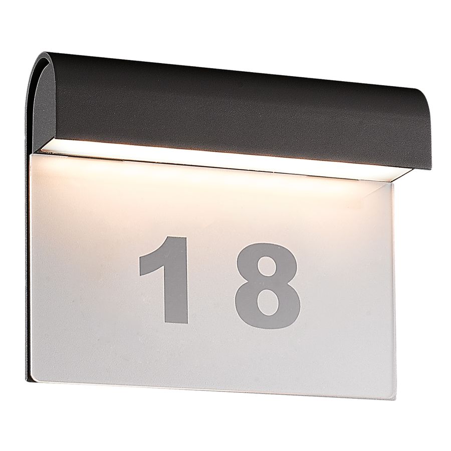 LED Aussenwandleuchte Nombus - IP54, warmweiss, 6W
