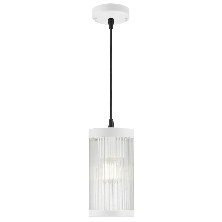 Coupar, Pendelleuchte, Weiss - E27, IP54, max.25W