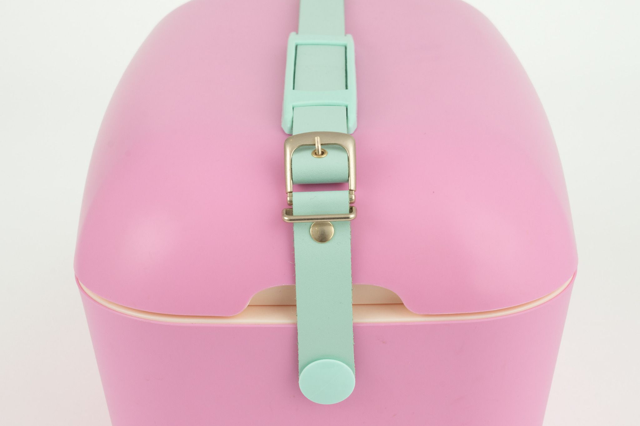 Polarbox Retro Cooler Bubblegum Pink - Cyan 20l - Kühlbox, 20l, Vintage Design