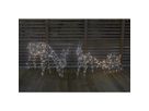 Decorazione esterna capriolo - IP44, Warmweiss, 120 LED