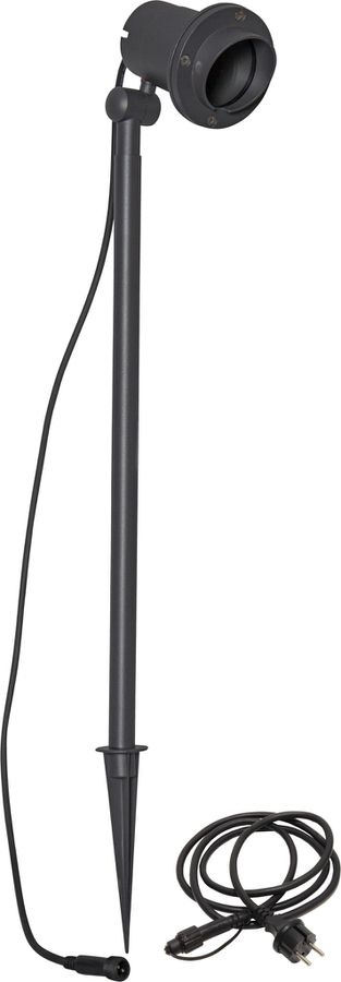 Outdoor Decoration Spotlight Focus - IP44, GU10, Grau