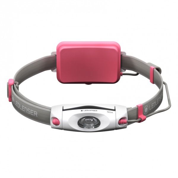 NEO4 Stirnlampe - pink, 240 lm, 30 m, 40 h