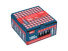 Alkaline Batterien 100er Vorteilspack 10x10 AAA - LR03/AAA Batterien 100er Box Retailverpackung