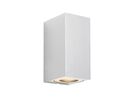Canto maxi kubi 2, Wandleuchte, Weiss - GU10, max. 2x28W, IP44