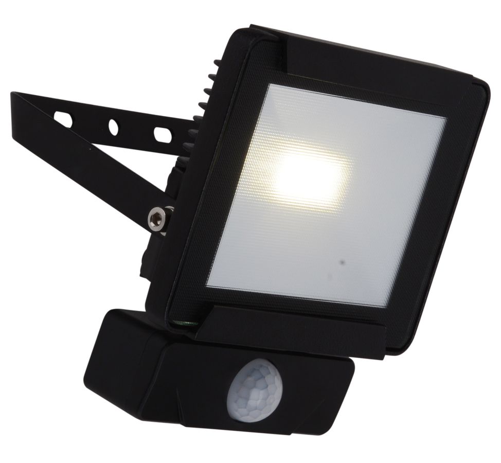 LED-Außenleuchte Radia 10W mit Sensor - IP54, kaltweiss, 10W