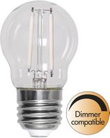 LED Leuchtmittel E27 G45 Klar Filament - E27, 250Lm, 2700K, 2W, 230V