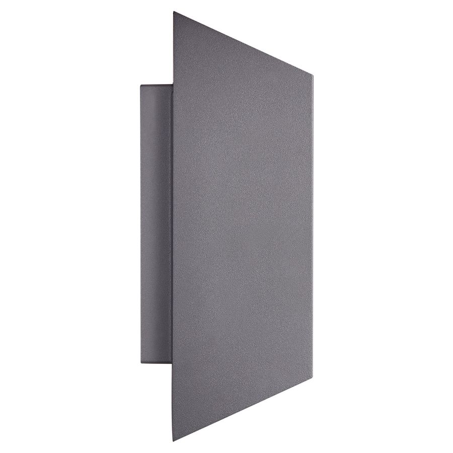 Nico Square 22, Wandleuchte , Anthra. - GU10, IP54, max.35W
