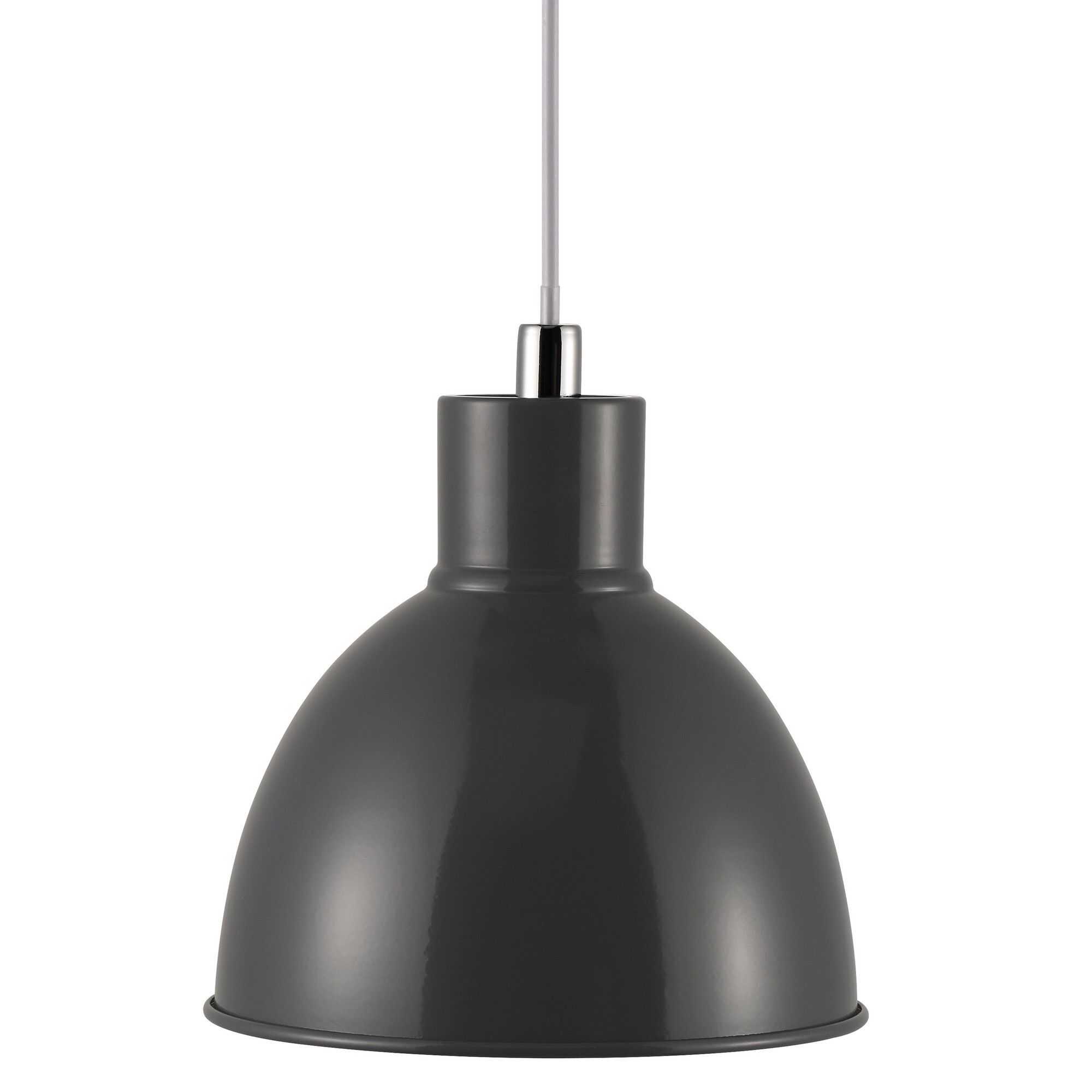 POP - E27, max. 40W, IP20, anthrazit, dimmen optional, exkl. Leuchtmittel, D=215mm, H=230mm, PL=2230mm