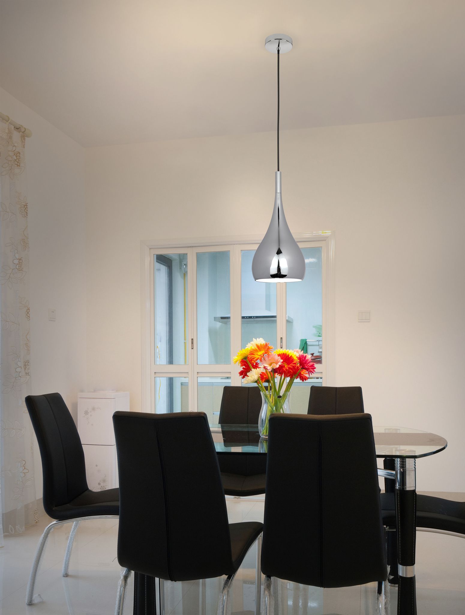 Pendelleuchte Style h: 46cm - E27, 40W, IP20