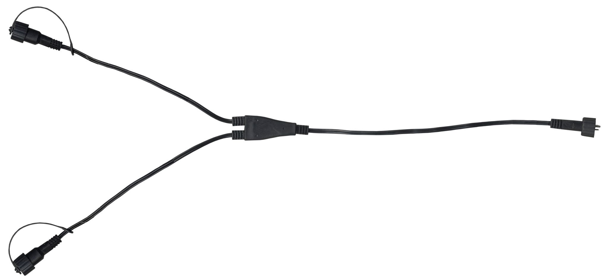 Splitter System Decor Decor - Schwarz, mit 2 Schraubverbindungen
