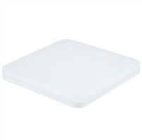 Luminaire LED pour montage en saillie Slice Square 29W - 29/38W, 2900/3800lm, 3000/4000K, IP20, CRI >80, 110°, weiss, Dali dimmbar, L=400mm, B=400mm, H=63mm