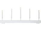 Kerzenständer Storm - IP20, Neutralweiss, 5 LED's