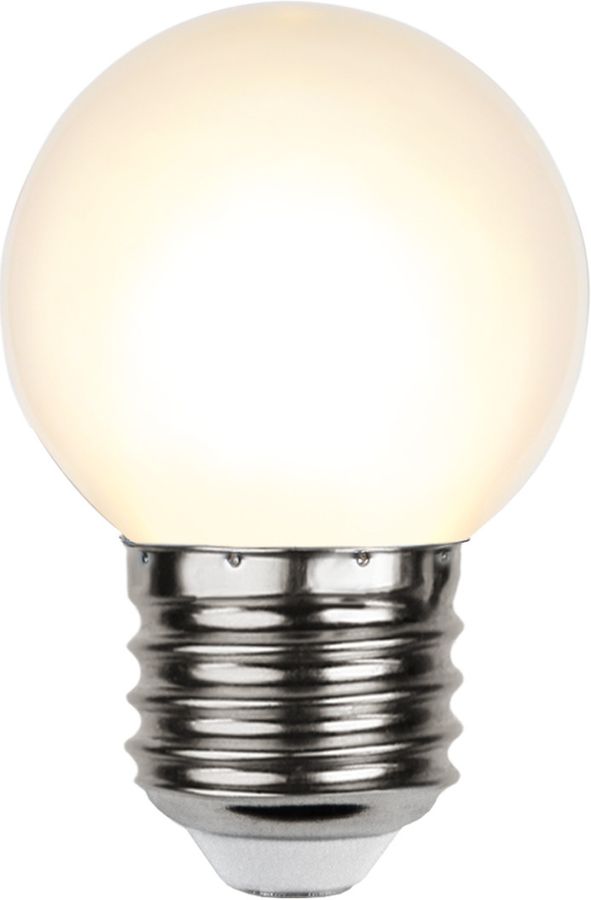 Lampada a led E27 G45 Decoration Party - E27, 15Lm, 2700K, 1W, 220-240VAC