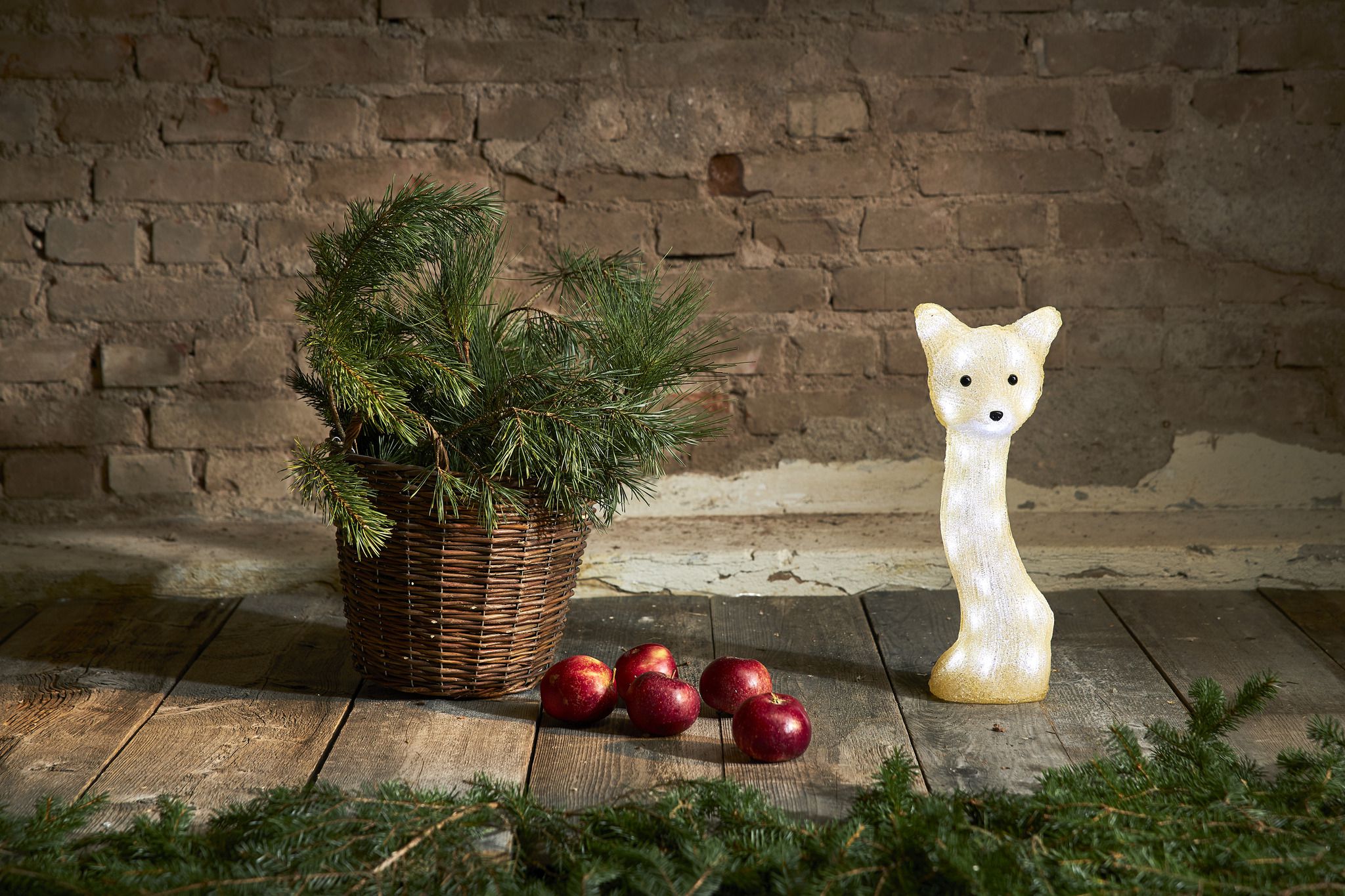 Figur Crystalo - IP44, Kaltweiss, 30 LED