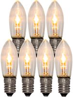 Ersatzlämpchen 7 Pack Universal LED - E10, 3lm, 2000K, 0.1-0.5W